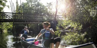 Paddling i paradiset