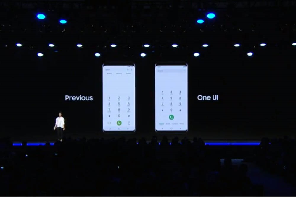 One UI interface van Samsung