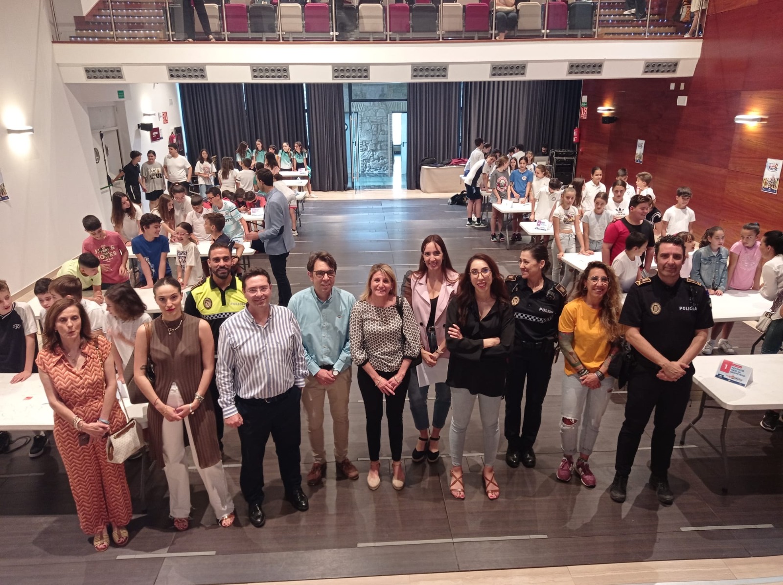 Escolares participan en el concurso “Gana Puntos con la Educación Vial”