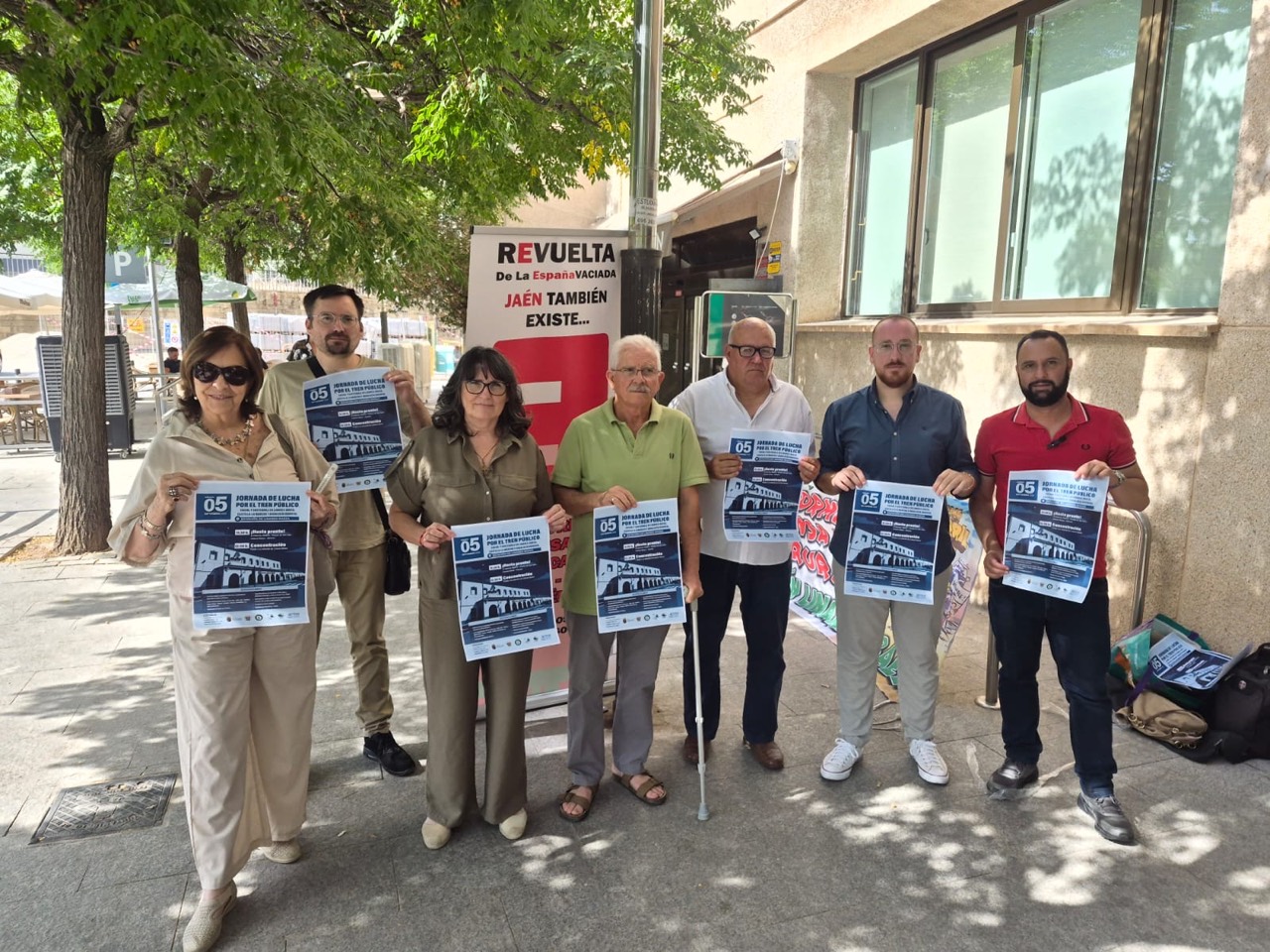 La Estación Linares-Baeza acogerá el 5 de septiembre una movilización por el tren público