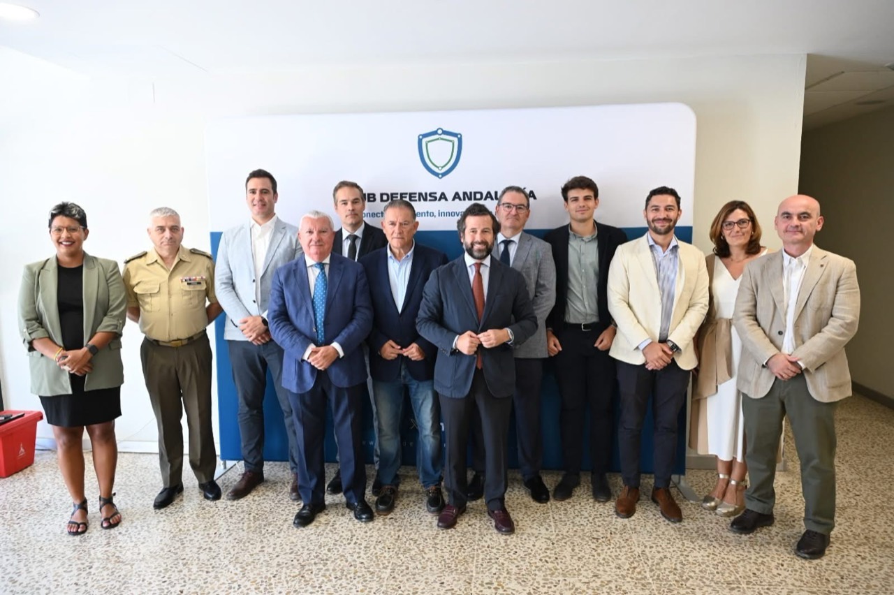 El Parque de Santana acoge en Linares la comisión de tecnologías de uso dual del Hub Defensa Andalucía