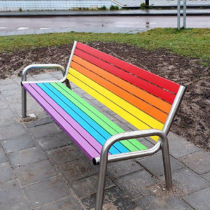 Rainbow benk - Bilde 5