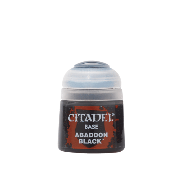 Warhammer Färg Citadel Base: Abaddon Black