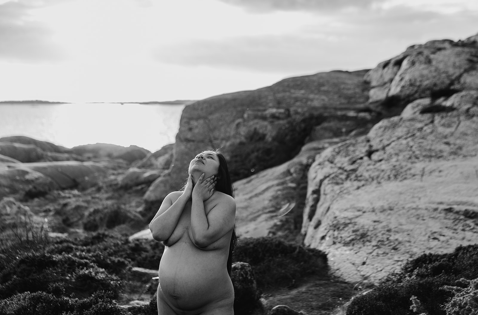 © Inger Paulsen fotografi gravidfotograf gravidfoto gravid bergen