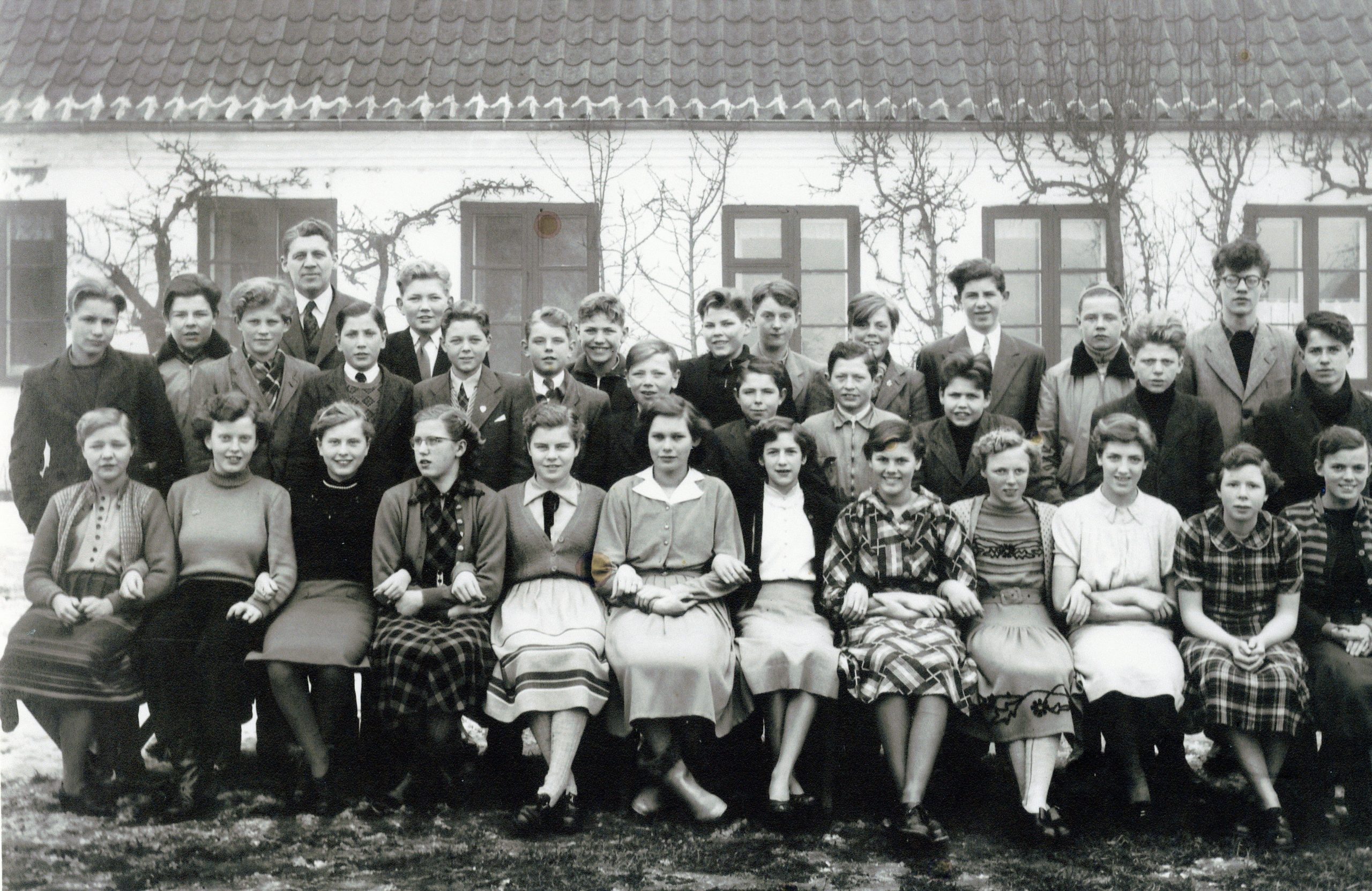 Konfirmation i Ingstrup kirke 21. marts 1954