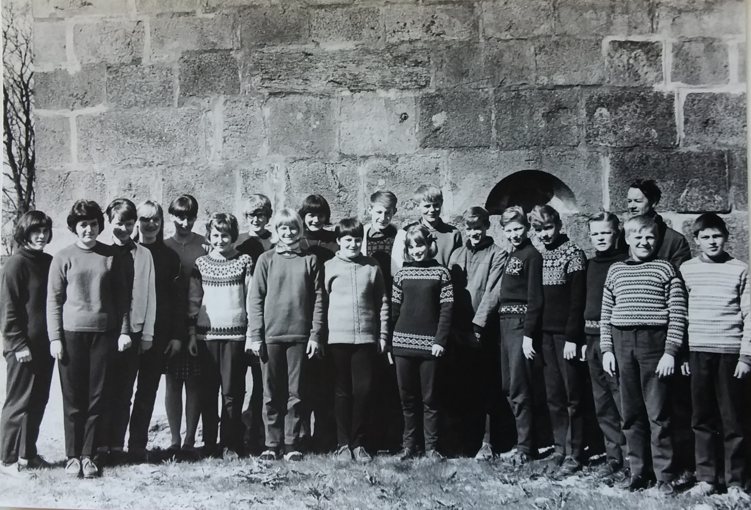 Konfirmation i Ingstrup kirke 30. april 1967