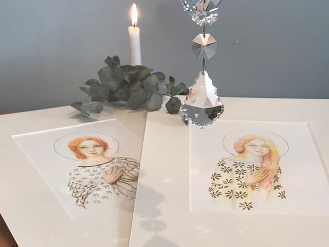 Metaphysische Zeichnungen – Madonna, Engel und mehr