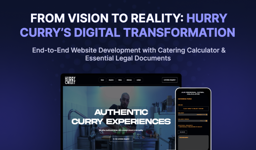 Transforming Hurry Curry’s Digital Presence with Innopulse Consulting