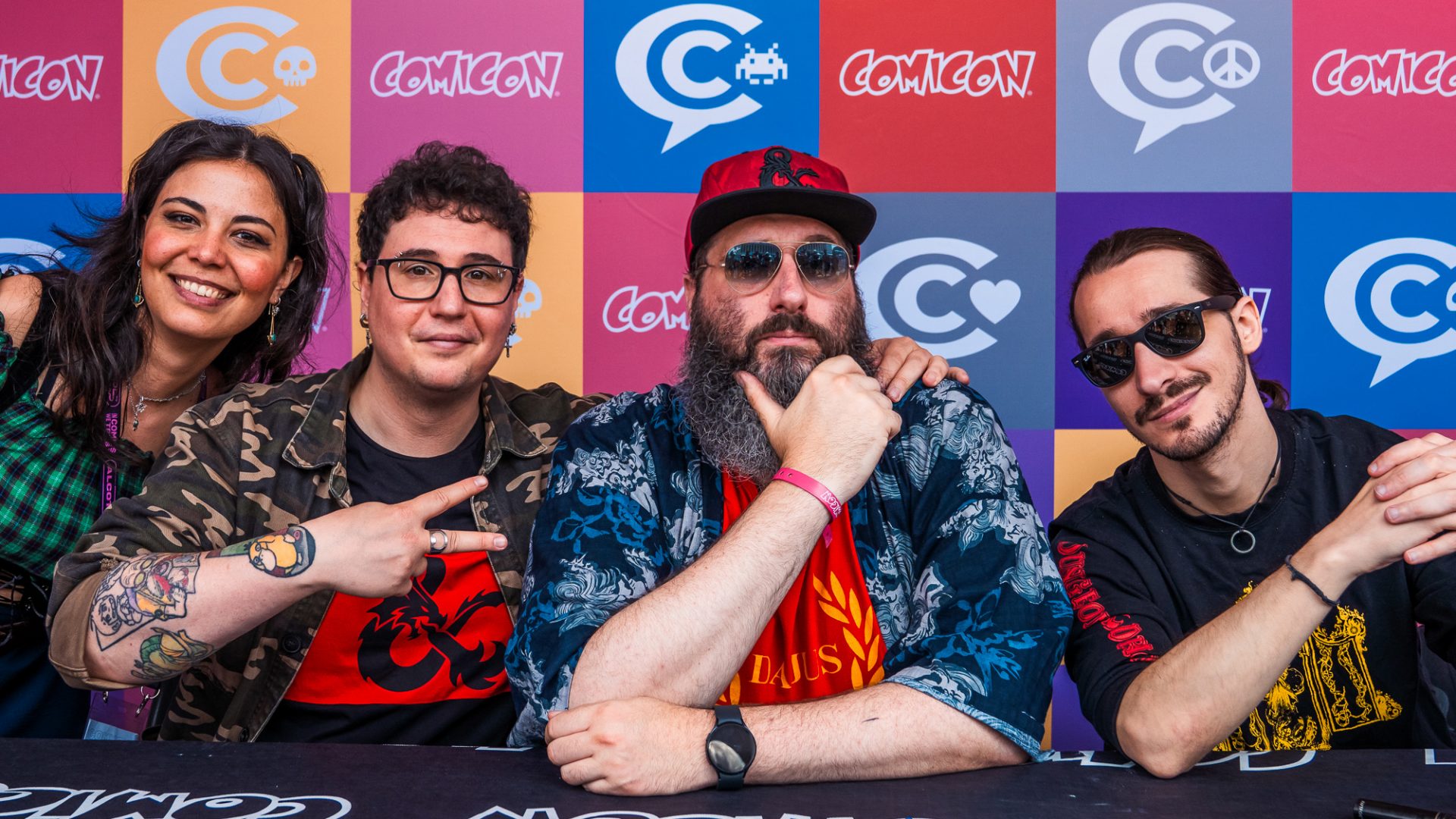 Incontro con il team InnTale al Comicon di Napoli 2025 – giochi di ruolo e D&D dal vivo