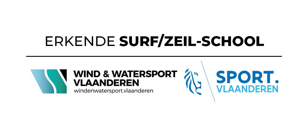 Erkende Surf/zeilschool - wind en watersport Vlaanderen