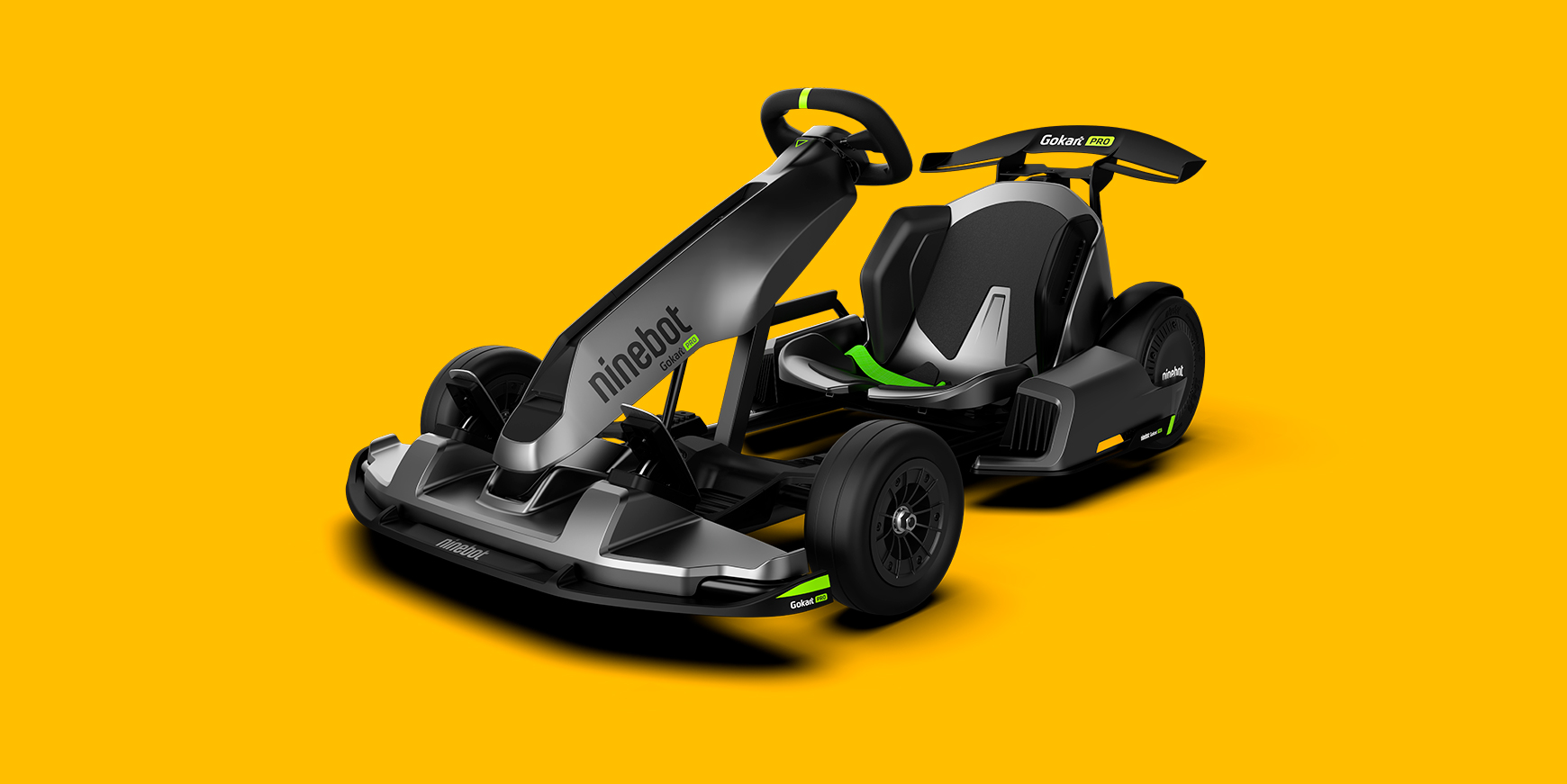 Vind i håret med Ninebot Gokart Pro