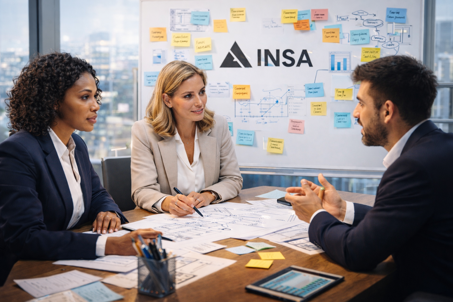 Hos INSA kan man brainstorma om nya byggprojekt
