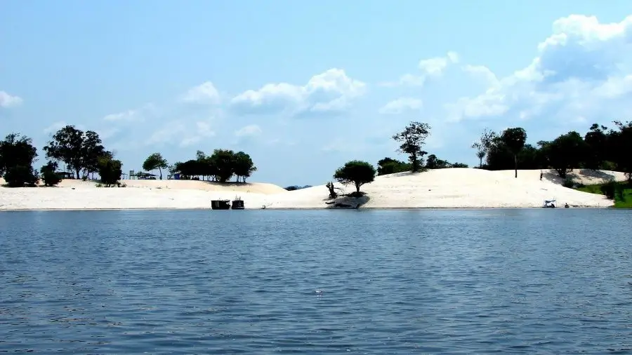 Praia do Tupa Rio Negro Amazonas - One of the fantastic Amazon river beaches