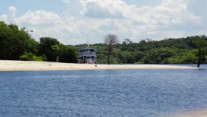 One of the amazing Amazon river beaches