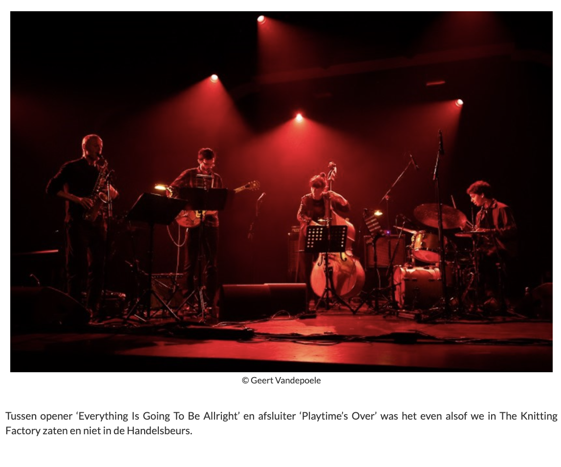 Jazz'halo EJC showcase review GingerBlackGinger