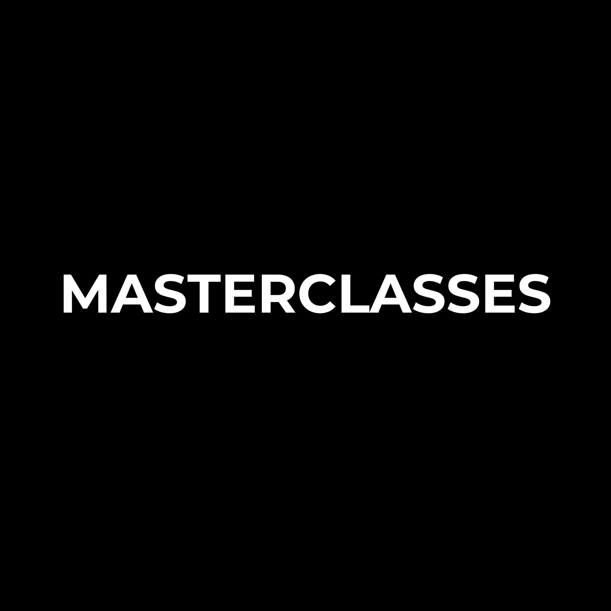 Masterclasses featured image