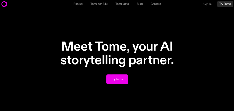 tome ai presentations - insidr.ai ai tools