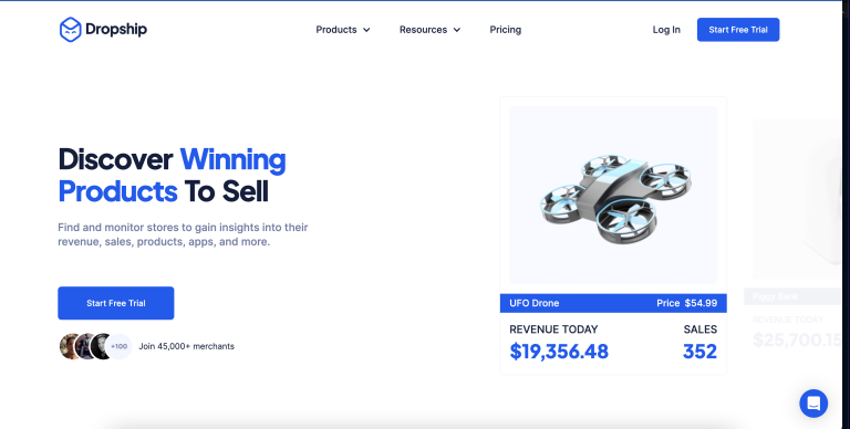 dropship.io ai for ecommerce - insidr