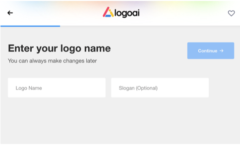 LogoAI logo maker software - insidr.ai