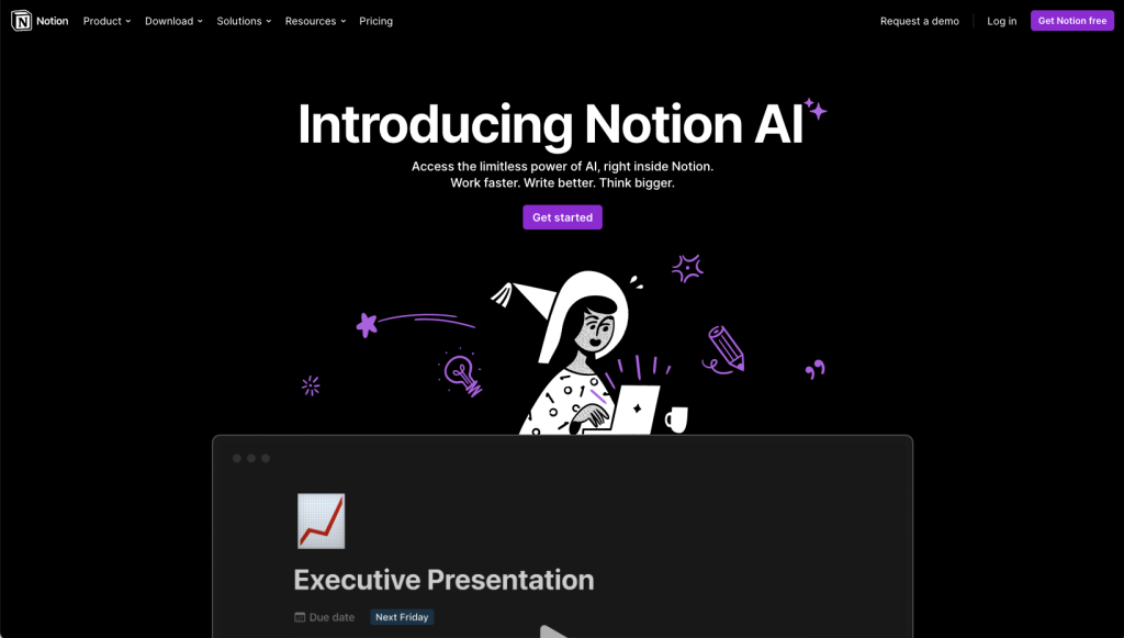 Notion AI workspace - insidr.ai