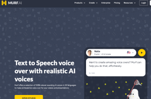 Murf AI text to speech generator - insidr.ai