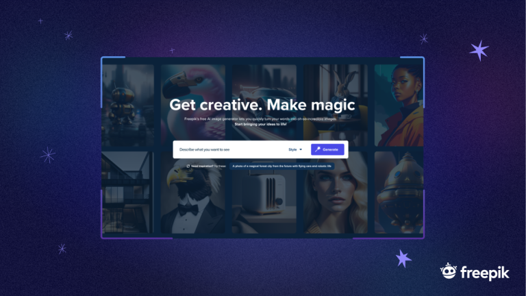 Freepik AI image generator - Insidr.ai