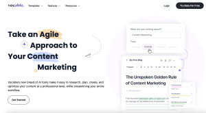 Vocable.ai AI content marketing tool - insidr.ai