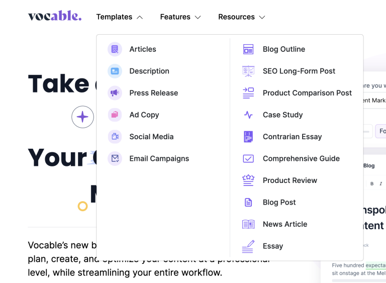 Vocable: AI Content Marketing Tool - Full Review & Guide