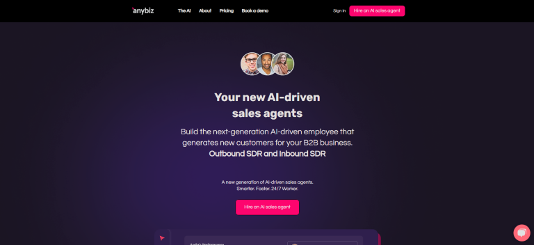 AnyBiz.io AI lead generation