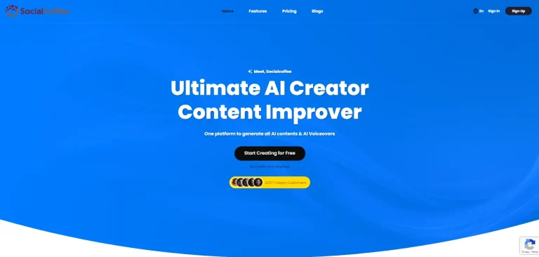 SocialCoffee AI Content Generator
