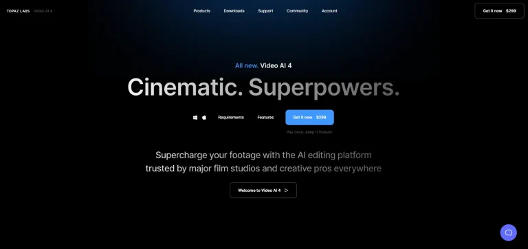 Topaz Video AI Video Enhancer