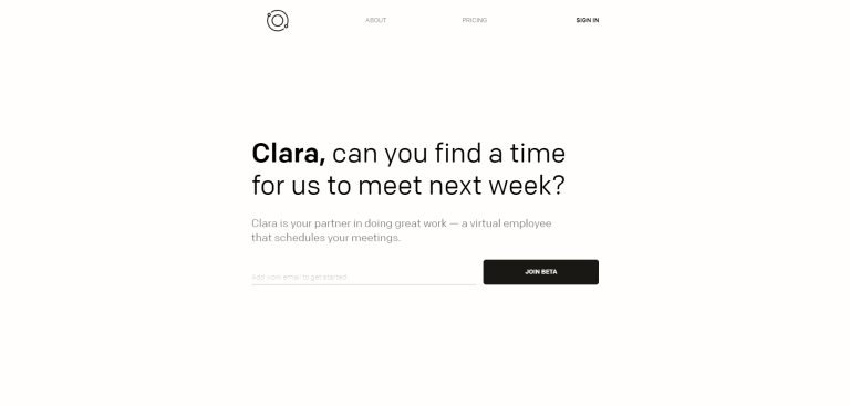 Clara ai AI Assistant