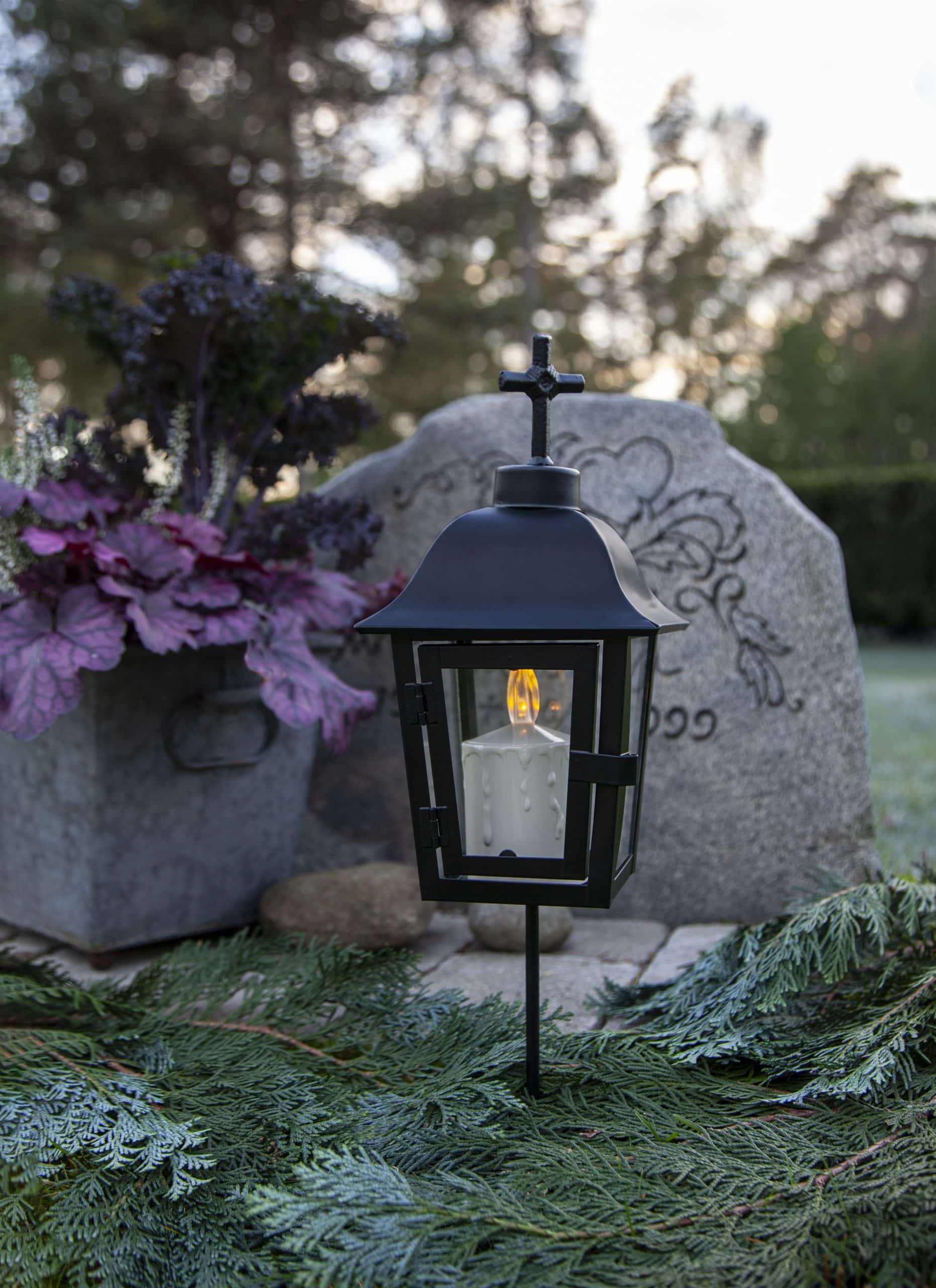 LED Ljus Paula (beige) - Bild 2