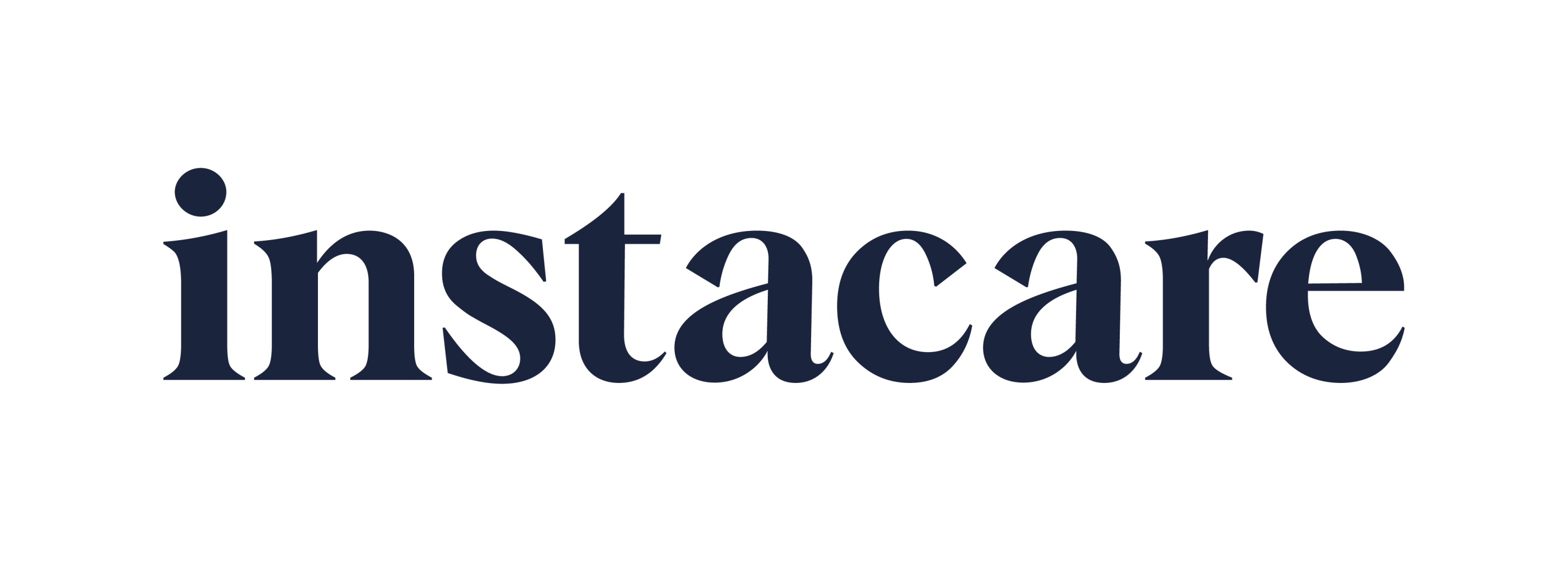 Logo Instacare bleu
