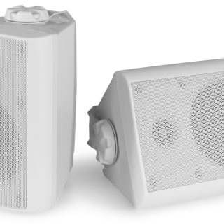 BC40V Hvidt højttalersæt 100V 8 Ohm 4" 100W - IPX5