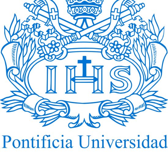 Logo de la Pontificia Univerisidad Javeriana en Bogotá socia fundadora de CAPAZ.