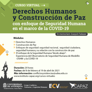 Imagen Derechos humanos y construcción de paz