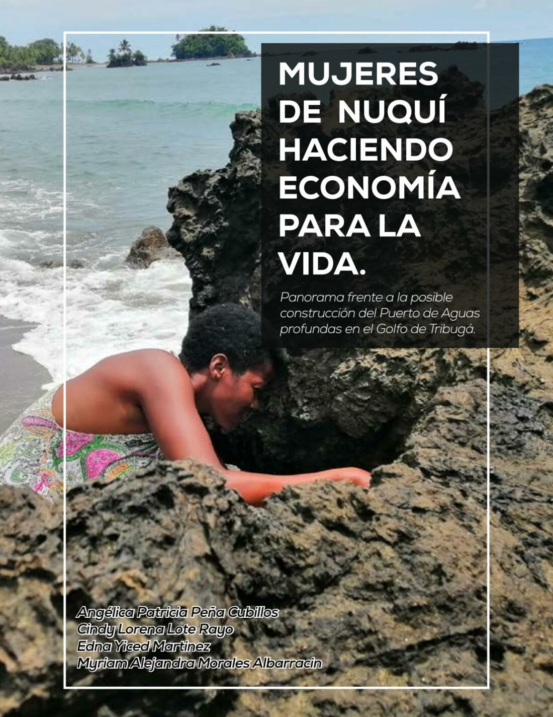 Portada cover cartilla Mujeres de Nuquí haciendo economía para la vida