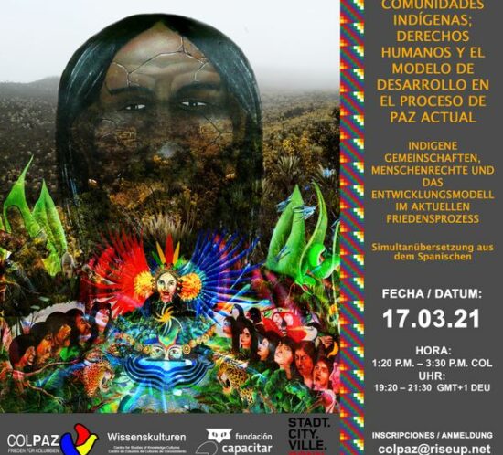 Indígenas, derechos humanos y paz en Colombia - Evento Colpaz