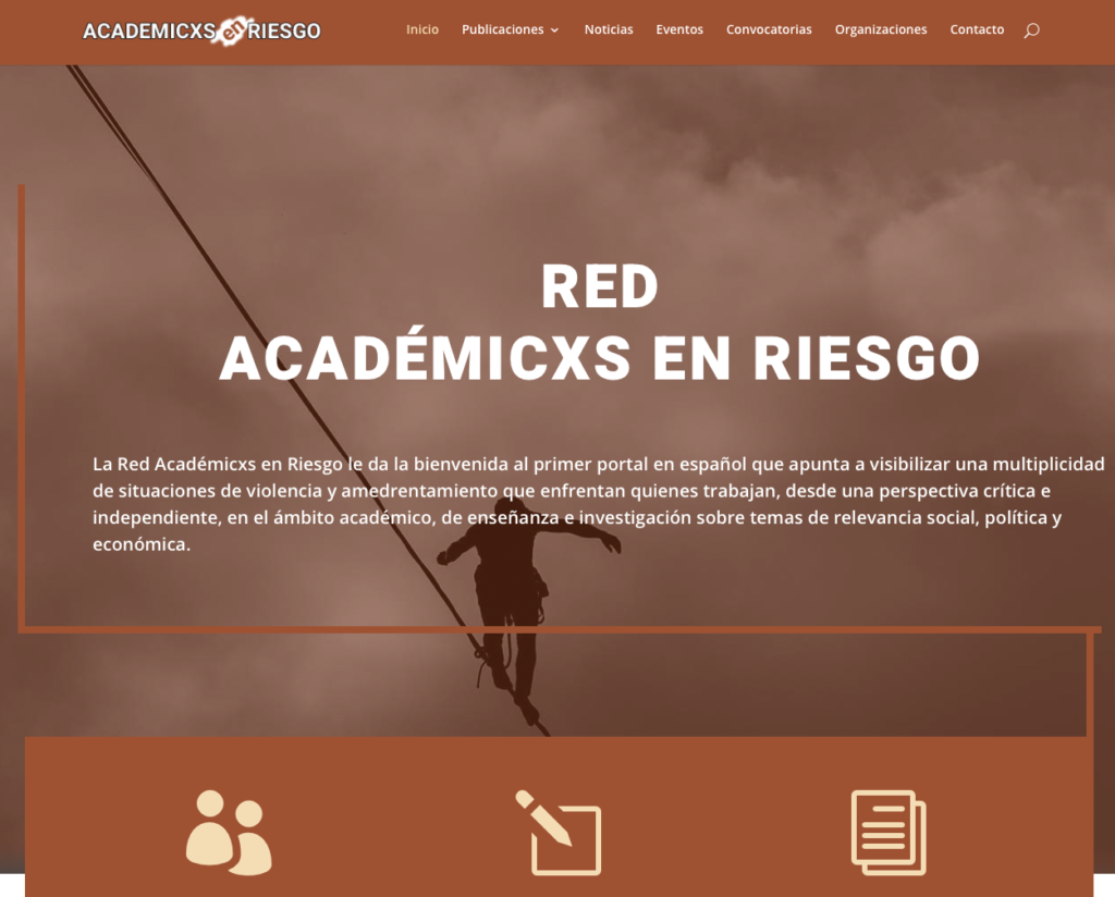 academixsenriesgo homepage website