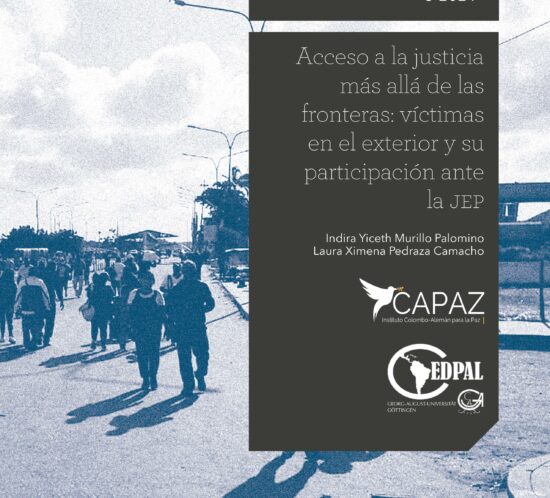 Portada del tercer policy brief o documento de recomendación política de la línea azul editorial del Instituto CAPAZ: