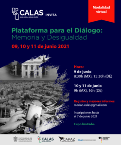 CALAS organiza periodicamente la plataforma para el diálogo.