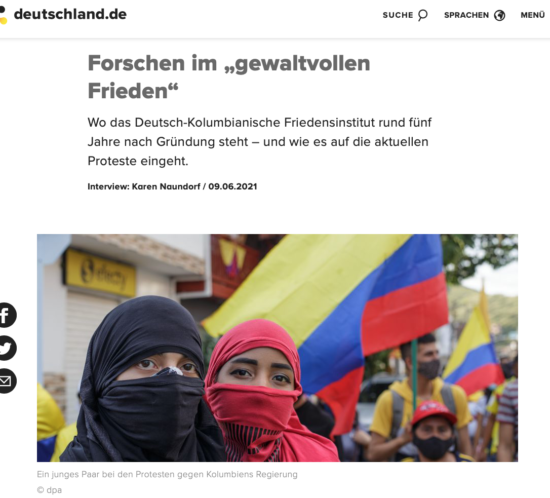 Deutschlan.de es una plataforma multimedial y en diferentes idiomas sobre la actualidad alemana.