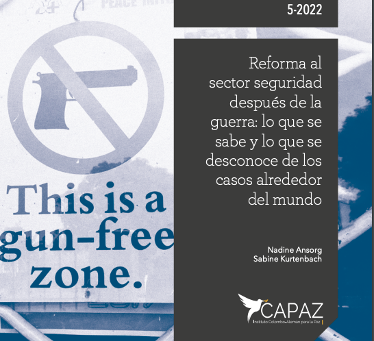 Instituto CAPAZ reforma al sector de seguridad Policy Brief