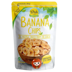 Woh - Banana Chips Honey Coated 100g