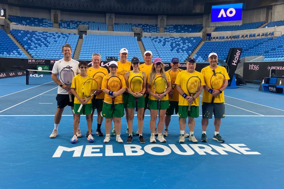 Australian Open 2025 All Abilities Day International Blind Tennis