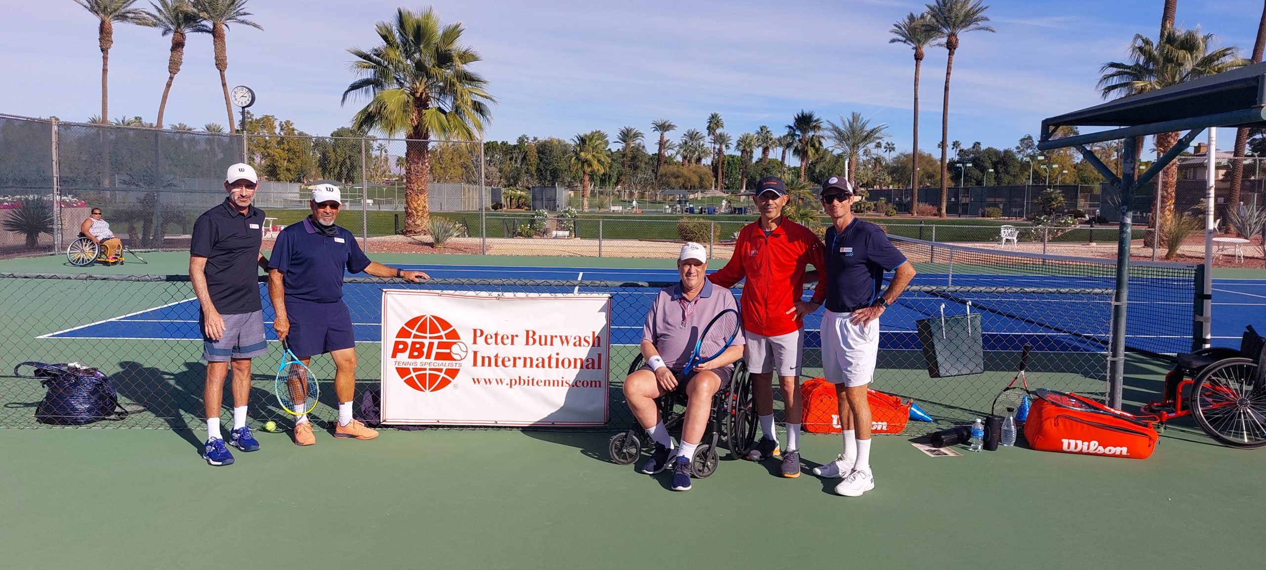 Blind Tennis Event Shines in Southern California Photo2