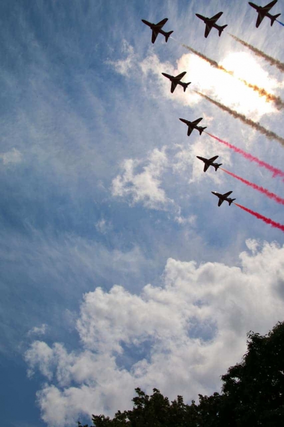 Red Arrows Goodwood