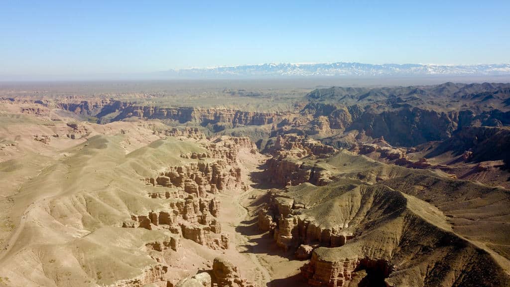 Charyn Canyon in Kazakhstan