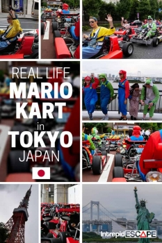 Mario Kart Tokyo Japan - Intrepid Escape